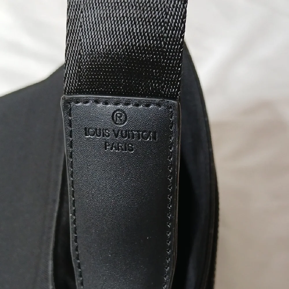 Louis Vuitton Dark Gray Monogram Shoulder Bag